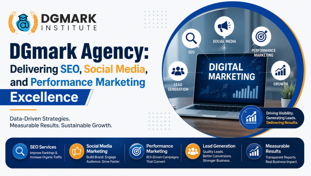 DGmark Agency: Delivering SEO, Social Media, and Performance Marketing Excellence